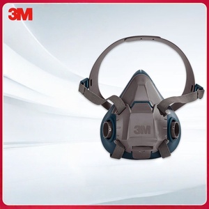 Respirador de Media Cara con Cierre Rápido <span class=keywords><strong>3M</strong></span> 6502QL Auténtico, Talla Mediana, Reutilizable, para la Industria - Product Image 4