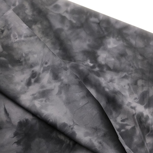 Tela de punto elástica para pantalones deportivos, doble cara, entrelazada, sensación desnuda, diamante, tinte de agua cepillado - Product Image 3