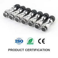 Conector de brida de núcleo de fábrica de 7 días de envío, fabricante de enchufe de aviación de remolque Wipro Poplon General