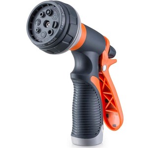 Tuinslangmondstuk, nieuwe verbeterde versie, hogedruk, 8 spuitpatronen, verstelbare slangspuitmondstuk - Product Image 1