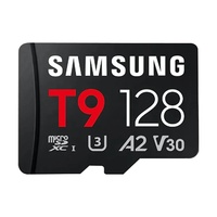 Carte mémoire Micro TF Samsung T9 128 Go 256 Go 512 Go, vitesse jusqu'à 200 Mo/s, U3 V30 A2, carte Flash TF pour Drone, DVR, Caméra, Switch, Tablette