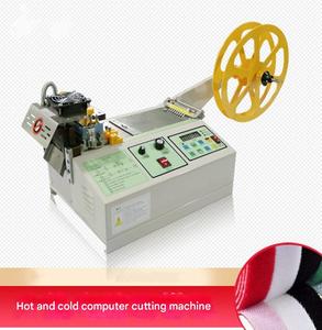 Découpeuse automatique <span class=keywords><strong>de</strong></span> boucle <span class=keywords><strong>de</strong></span> crochet <span class=keywords><strong>de</strong></span> sangle <span class=keywords><strong>en</strong></span> nylon <span class=keywords><strong>de</strong></span> coupeur d'étiquettes <span class=keywords><strong>de</strong></span> ruban <span class=keywords><strong>de</strong></span> satin <span class=keywords><strong>de</strong></span> polyester froid chaud pour le film <span class=keywords><strong>de</strong></span> canettes <span class=keywords><strong>de</strong></span> bouteilles - Product Image 2