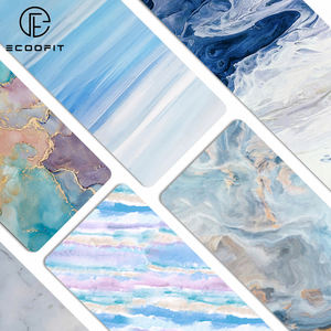 Marbre doux daim revêtement antidérapant impression mince personnel avancé personnalisé <span class=keywords><strong>Ecoo</strong></span> Fitness lavable tapis de Yoga impression personnalisée antidérapant - Product Image 1