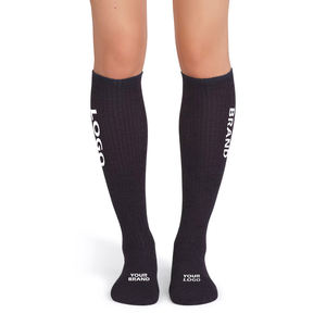 Meia de Compressão Masculina Personalizada de Alta Qualidade OEM com Logotipo Personalizado para Esportes e Atividades Físicas - Product Image 4