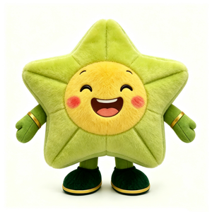 Peluche de fruta estrella personalizado, peluche de carambola, muñeco de peluche de fruta, peluche de fruta estrella - Product Image 1