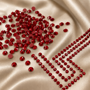 Strass Siam Eco-Friendly per Cocktail, Feste, Serate in Discoteca, Balli, con Effetto Tappeto Rosso, Colore Sangria Claret Merlot, Preventivo Istantaneo, Tracciamento Attivo, Peace - Product Image 5