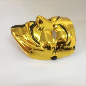PVC Vàng Bạc Vô Danh V Vendetta Mặt Nạ Halloween Cosplay Guy Fawkes Hacker Masquerade Đảng Mặt Nạ - Product Image 4