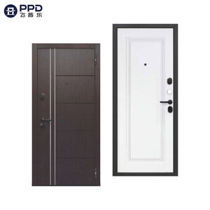 <span class=keywords><strong>Porte</strong></span> russe PHIPULO de bonne qualité, soigneusement conçue, avec une face avant en acier et une face arrière en bois, <span class=keywords><strong>d</strong></span>égageant qualité et sophistication. - Product Image 5