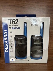 Motorola Talkie-walkie longue portée pour enfants pour les aventures et les sports en plein air <span class=keywords><strong>compatible</strong></span> avec l'<span class=keywords><strong>interphone</strong></span> talkie-walkie analogique T62 - Product Image 5