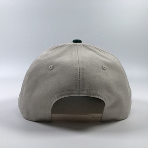 OEM Classic Unisex Cotton Two Tone 5 Panel a Frame Structured Gorras Custom 3d <strong>Large</strong> Letter Embroidered Hat Visor <strong>Baseball</strong> <strong>Cap</strong> - Product Image 6