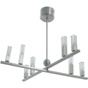 DORA 8xG4 12V Plafond Finition Nickel 30W 18W 36W 12W Options PVC 4000K 6000K pour Maison Bureau Salon IP44 pour Salle de Bain - Product Image 1