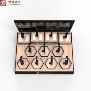 Kỹ thuật mới năng lượng mặt trời xoay đồng hồ hiển thị đứng hiện đại đồng hồ hiển thị tự xoay đồng hồ chủ cho cửa hàng bán lẻ - Product Image 3