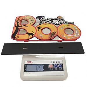 Nuove Decorazioni in Legno ACASA ARTO per <span class=keywords><strong>Halloween</strong></span> 2021 con Base, Tema Happy <span class=keywords><strong>Halloween</strong></span> 25x15x5cm, Forma e Logo Personalizzabili - Product Image 6