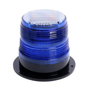 Segnale di vendita calda luci di avvertimento solari sicurezza stradale luce stroboscopica ambra per luce di segnalazione solare di emergenza del veicolo - Product Image 1