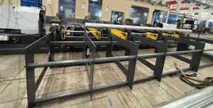 Macchina filettatrice automatica <span class=keywords><strong>elettrica</strong></span> SOAR da 1-6 pollici per filettature NPT standard americane per tubi in acciaio, uso industriale e edile - Product Image 3