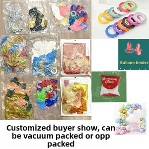 ชุดอาร์ชลู<span class=keywords><strong>ก</strong></span>โป่งสีฟ้าอมเทา 108 ชิ้น แบบสองชั้น สีชมพูอ่อน พร้อมลูกโป่งสี<span class=keywords><strong>ข</strong></span>าวมุก สำหรับตกแต่งงานวันเกิดและงานเลี้ยงฉลองทารกแร<span class=keywords><strong>ก</strong></span>เกิด เป็นมิตร<span class=keywords><strong>ก</strong></span>ับสิ่งแวดล้อม - Product Image 2