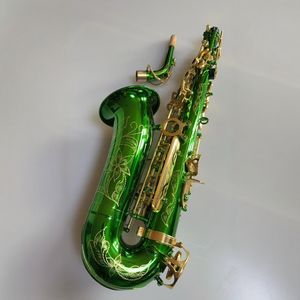 Vendita diretta della fabbrica E-flat <span class=keywords><strong>sassofono</strong></span> contralto in lacca <span class=keywords><strong>blu</strong></span> brillante ottone intagliato strumento per l'apprendimento Eb Tone - Product Image 4