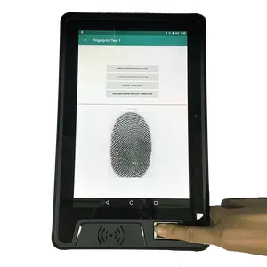 3G 4G SIM-карта Wi-Fi беспроводной портативный NFC емкостный сенсор для пальцев ПК android сканер отпечатков пальцев планшет с считывателем отпечатков пальцев