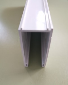 Store de fenêtre en plastique PVC durable et écologique à motif zèbre avec rouleau de canal latéral pour la cuisine et la salle de bain Design moderne - Product Image 1