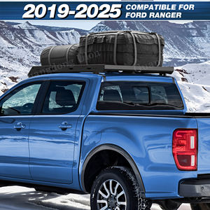Portaequipajes ULON para Ford Ranger 2019-2025, Portaequipajes, Soporte de Almacenamiento de Equipaje, Cesta Resistente, Barras Transversales de Acero al Carbono - Product Image 3