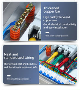Caja de Distribución de Bajo Voltaje, Conjunto Completo Personalizado, Caja de Control de Distribución de Energía <span class=keywords><strong>Primaria</strong></span> <span class=keywords><strong>y</strong></span> <span class=keywords><strong>Secundaria</strong></span>, Interior/Exterior - Product Image 6
