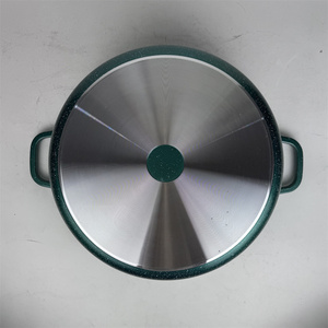 Olla/Cacerola de Aluminio Fundido con Fondo de Inducción para Cocina de Gas y Eléctrica, Asas Metálicas, 44cm - Product Image 3