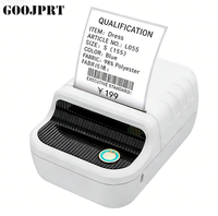 Imprimante d'étiquettes thermiques portable mini 2 pouces pour codes-barres, papier thermique, autocollants de garantie, étiquettes de prix, adresses et bordereaux d'expédition – En stock