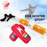 Sangle de ski alpin de fond de marque Fusen de haute qualité conception de boucle de crochet sacs de ski de logo de couleur personnalisée durables et écologiques