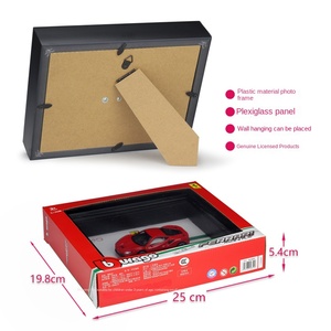 Bburago1:64 SP3 Laferrarii F50 F40 F12 812 SF90 488Pista Roma modelo <span class=keywords><strong>de</strong></span> coche <span class=keywords><strong>de</strong></span> aleación juguetes para niños colección <span class=keywords><strong>de</strong></span> regalos con marco <span class=keywords><strong>de</strong></span> fotos - Product Image 3