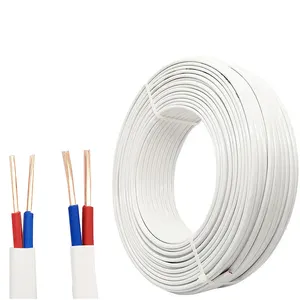 Câble électrique de câble plat de BVVB pour l'application à la maison 1.5mm 2.5mm 4mm 6mm 10mm