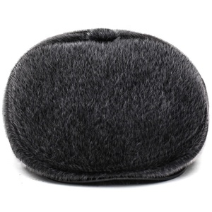 Mio mùa thu và mùa đông ông già mũ giả chồn Beret cao cấp vịt lưỡi lông Ivy <span class=keywords><strong>hat</strong></span> - Product Image 4