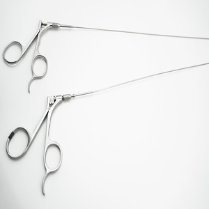 Medikal Laparoskopik Diseksiyon Forsepsi Cerrahi Alet Temel Cerrahi Makas Çelik Manuel - Product Image 4