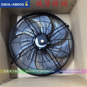 พัดลมแบบแกน Ziehl-Abegg ขนาด 12 นิ้ว ใบพัดพลาสติก 2900 รอบต่อนาที ลูกปืนแบบลูกกลิ้ง สีดำ ชนิดคาปาซิเตอร์ - Product Image 3