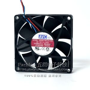 Ventilador AVC 120x120x38mm DS08015R12H-006 12V 0.50A con Rodamiento Fluido para Enfriamiento de CPU de Escritorio - Product Image 1