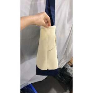 Custom Printed Logo Reusable Canvas Cotton Bag for Girls Ladies Shopper - Product Image 2