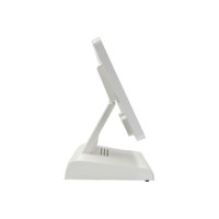 Système de point de vente de bureau 15 pouces J6412 8 Go 256 Go Écran tactile capacitif 10 points Windows NFC Bluetooth USB Wi-Fi pour caisse de détail à bas prix