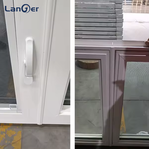 Nhà Máy OEM Giá Tùy Chỉnh Tay Quay Quay Nhôm Đu Cửa Sổ Windproof Mỹ Crank Mở Thiết Kế Hiện Đại PVC Thép Không Gỉ - Product Image 2