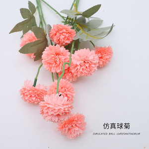 Xinchengzhi - Ramo de Crisantemos Artificiales de 100 cm a 200 cm, Decoración de Boda de Plástico - Product Image 3