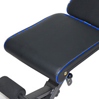 Banc de musculation pliable en métal durable, tabouret pour haltères, poids maximal de l'utilisateur 120 kg, équipement d'exercice intérieur, bancs, supports
