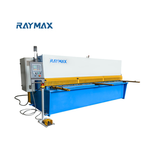 Machine de cisaillement NC à faisceau oscillant QC12Y en métal de coupe RAYMAX avec E21S Cisaille à faisceau oscillant d'épaisseur 6mm - Product Image 1