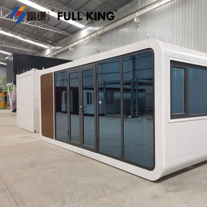 Casa Prefabricada Minimalista con Estructura de Acero, Tipo Apple Pod, Oficina Móvil Portátil para Glamping y Uso en Parques - Product Image 2