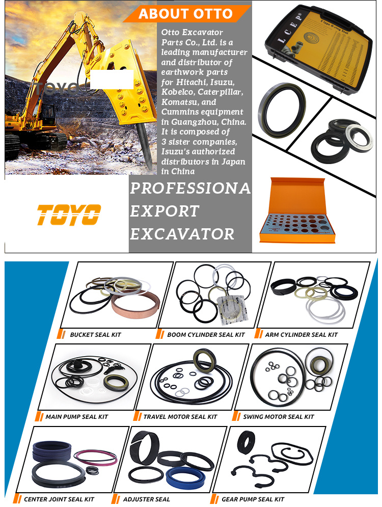 ZX800 ZX850-3 ZX850 ZX870 Cylinder Seal Kits for Hitachi
