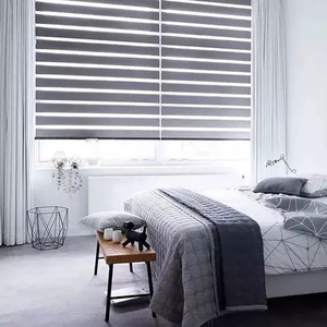 Hot Bán thiết kế hiện đại cơ giới Zebra rèm tùy chỉnh điện cửa sổ con lăn Shades rèm cửa được xây dựng trong vải cho sử dụng hàng ngày - Product Image 2