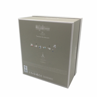 Boîte cadeau rigide pliable avec aimant, personnalisée en usine, gaufrée, pelliculée mate, recyclable, de luxe, vide, pour présentation et rangement de poupées en peluche