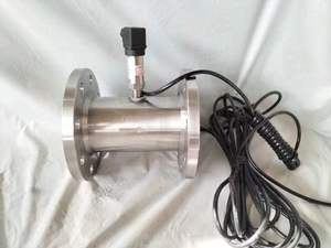 Độ chính xác cao 304 thép không gỉ sữa dòng <span class=keywords><strong>Turbine</strong></span> mét giá vành đai xung 4-20mA - Product Image 2