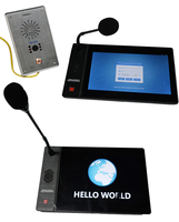 Vidéophone audio 10,1 pouces à écran tactile capacitif, alimenté par PoE, avec vidéoconférence multi-parties et diffusion d'urgence