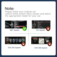 10.25 pouces IPS écran double système voiture GPS Navigation lecteur pour BMW X1 F48 2016-2017 NBT système CarPlay BT Android autoradio