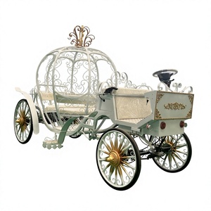 XC ego High Quality Electric Horseless Carriage Weeding Cinderella Princess <b>Pumpkin</b> Horse Carriage Henan Tourism Parade - Product Image 6