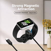 Câble de charge magnétique USB-C USB-A adapté à la montre connectée Samsung Galaxy Fit3 SM-R390 Galaxy Fit 3, remplacement du chargeur