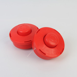 Tête de coupe-herbe rouge universelle en PP pour pièces de tondeuse à gazon - Product Image 1